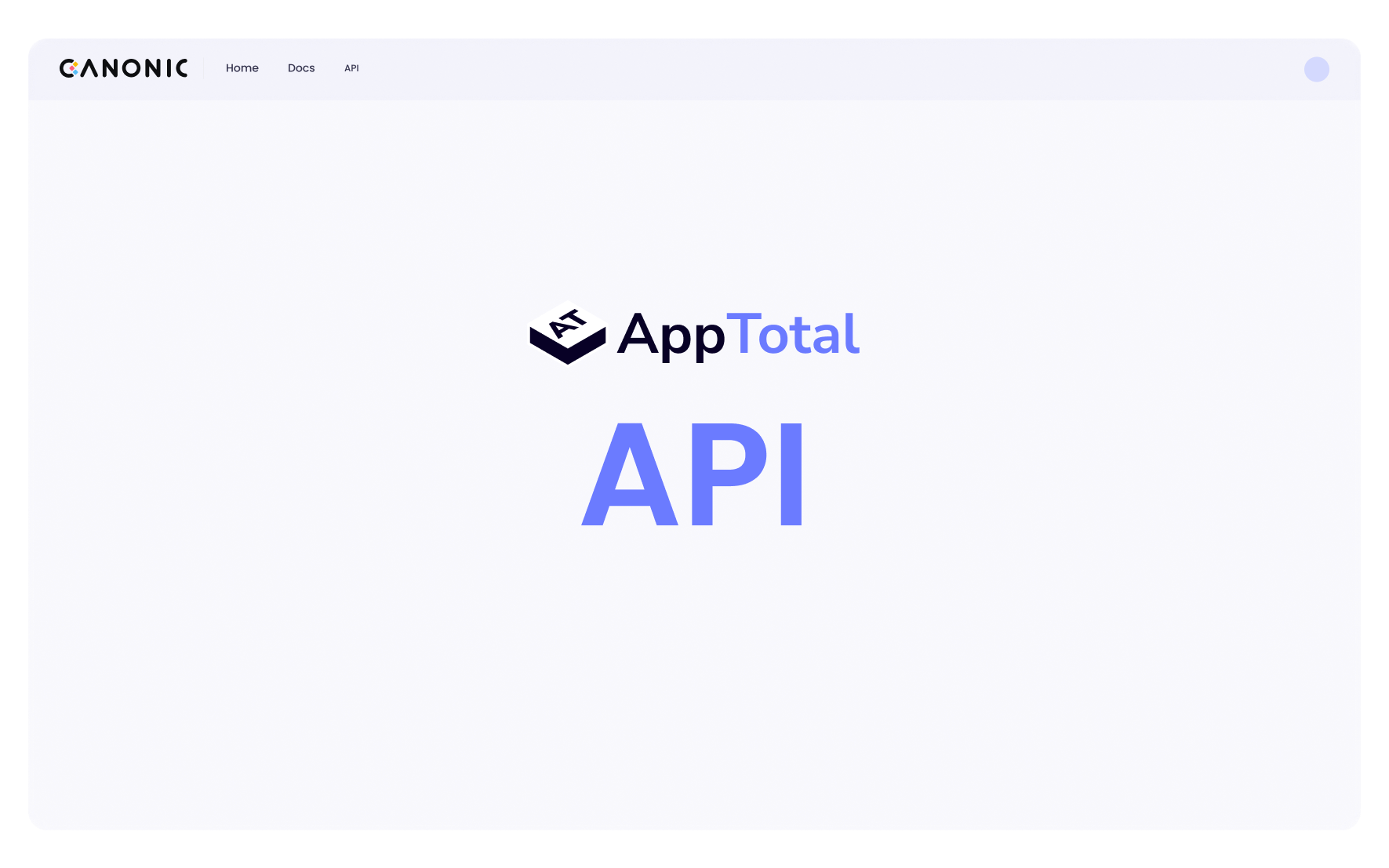 Introducing AppTotal API 